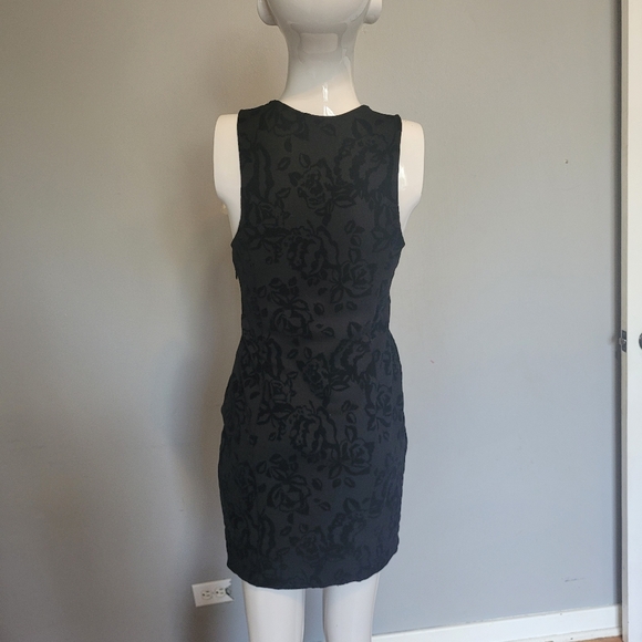 Free People Velvet Bodycon Rose Dress, VGUC, Size S - Picture 4 of 7